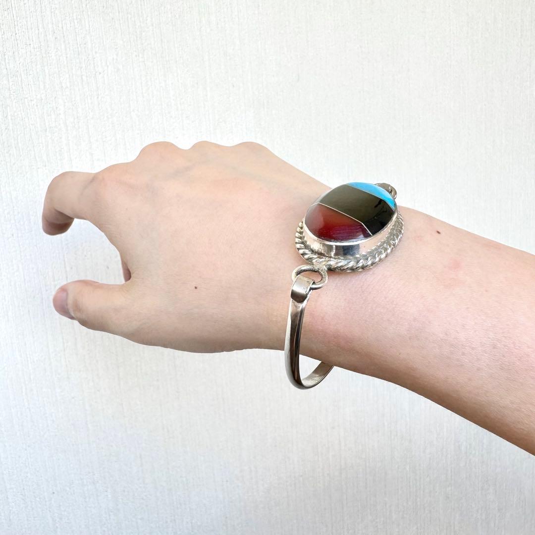 ヴィンテージ！3 Stones Native Style ブレスレット