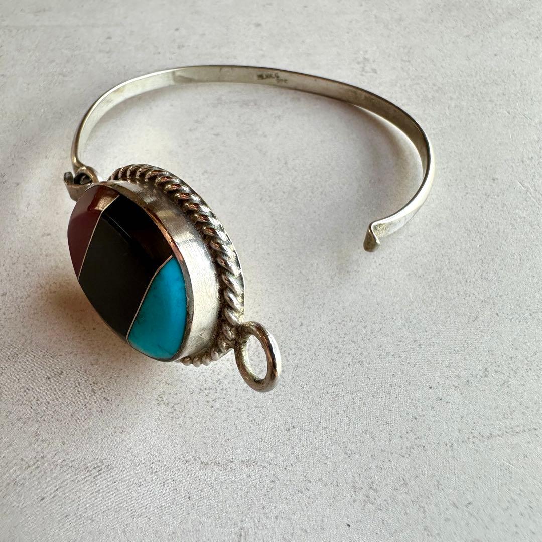 ヴィンテージ！3 Stones Native Style ブレスレット