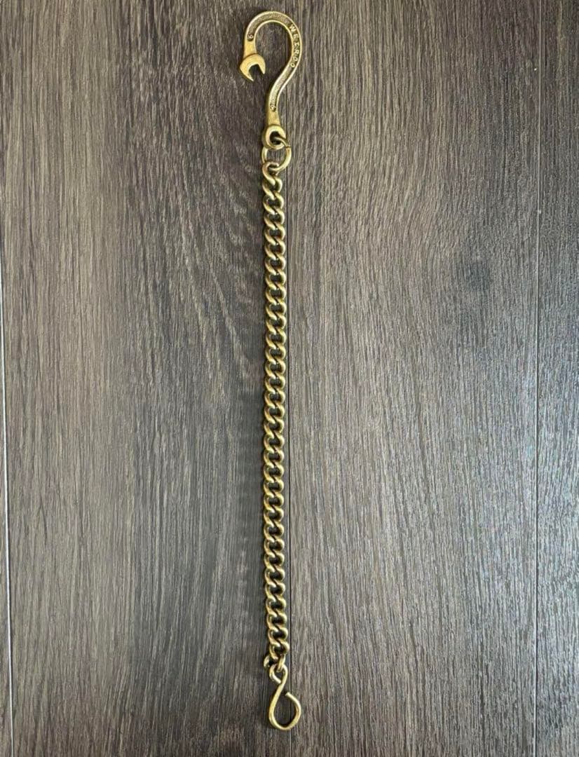 weirdo ウォレットチェーン　初期モデル　スパナ型　真鍮