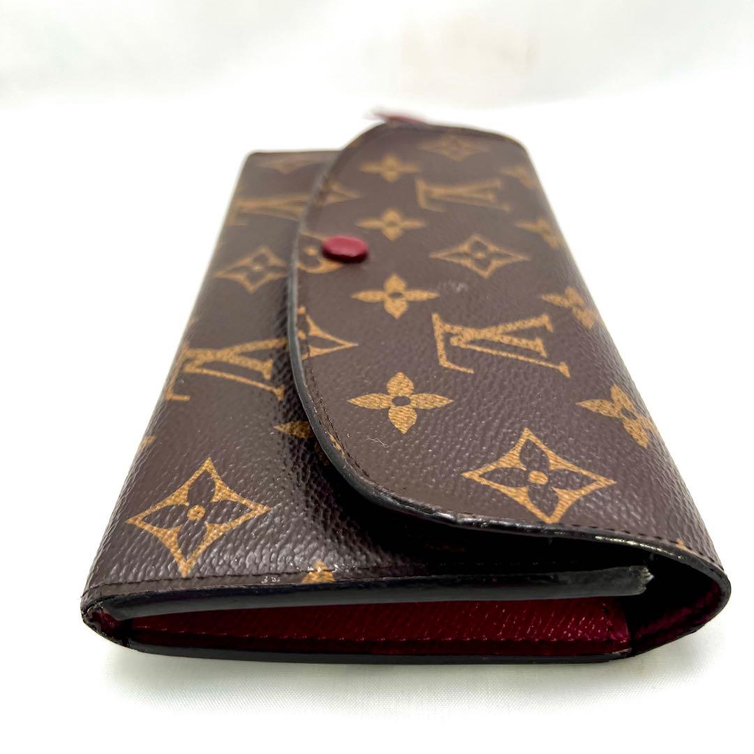ルイヴィトン モノグラム ポルトフォイユ エミリー 後期型 フューシャ