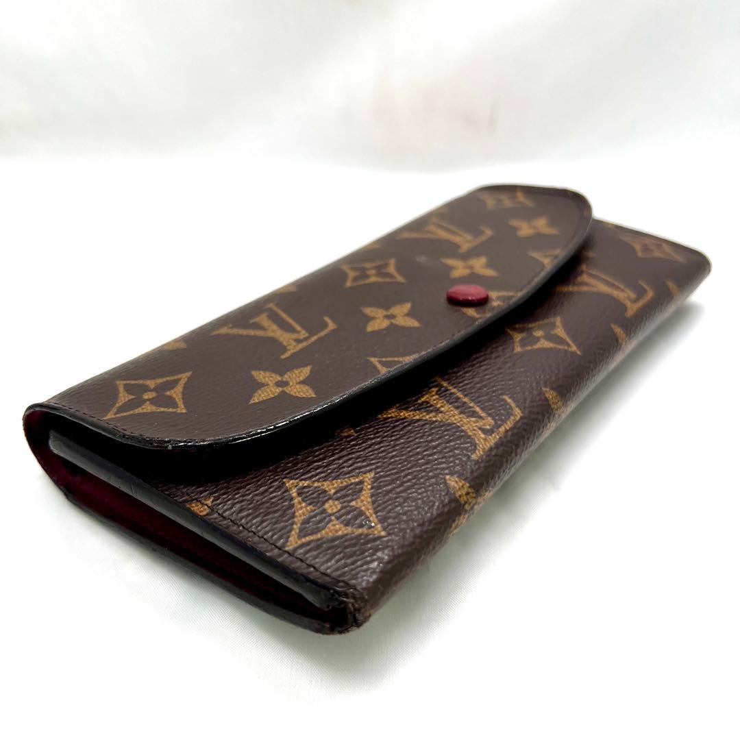 ルイヴィトン モノグラム ポルトフォイユ エミリー 後期型 フューシャ