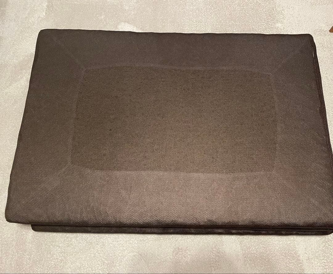 【アイリスオーヤマ】エアリーマットレス⭐︎シングル5センチ茶②