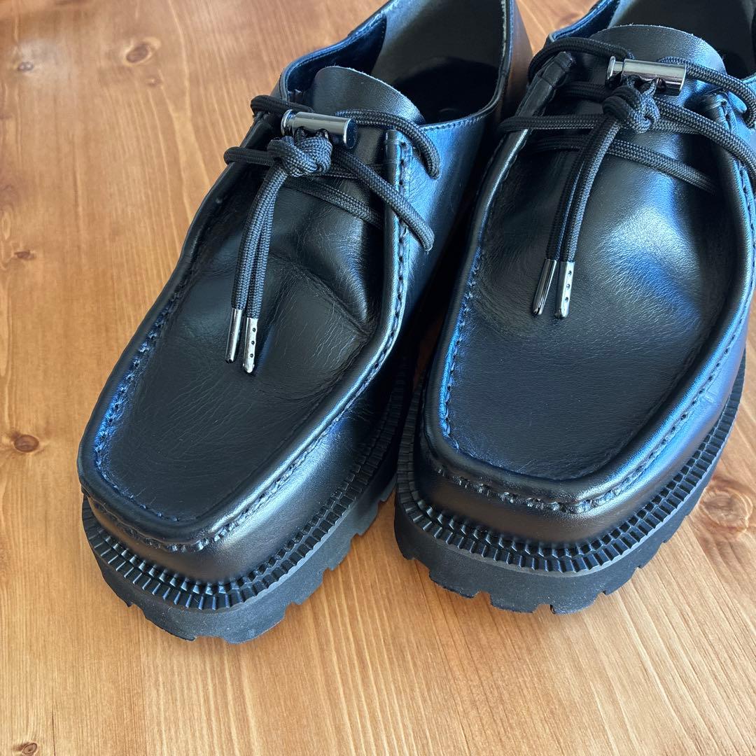 靴 CTHY Annonay TIROLEAN LEATHER DAD SHOES