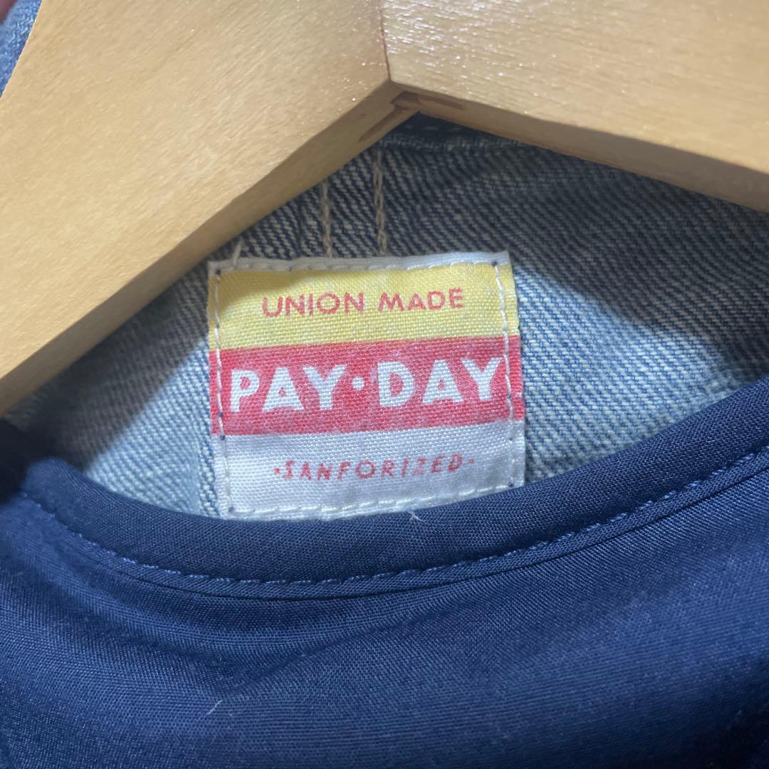 PAYDAY×6 roku別注カバーオール 襟付きデニムジャケット コーデュロイ