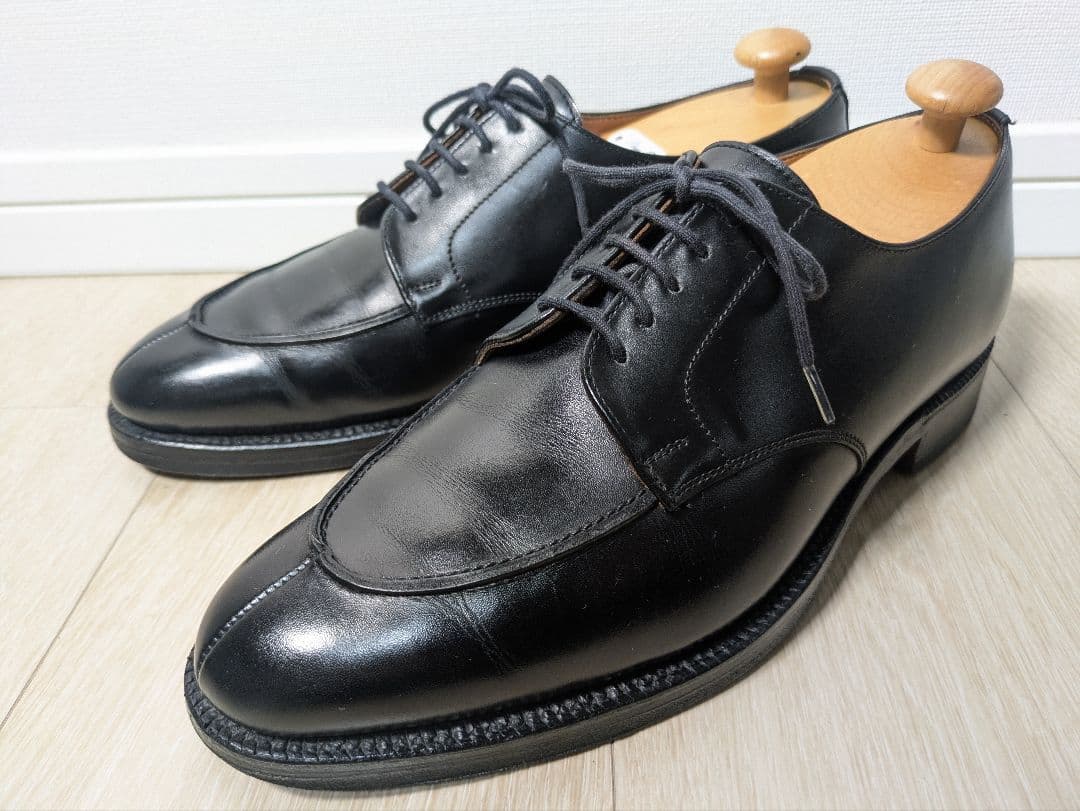 クロケット&ジョーンズ製　ロイドフットウェア　エプロンフロントダービー　UK6E