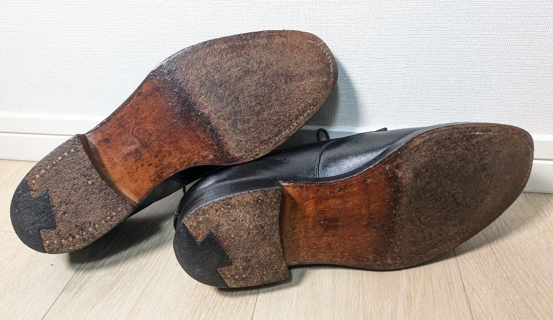 クロケット&ジョーンズ製　ロイドフットウェア　エプロンフロントダービー　UK6E