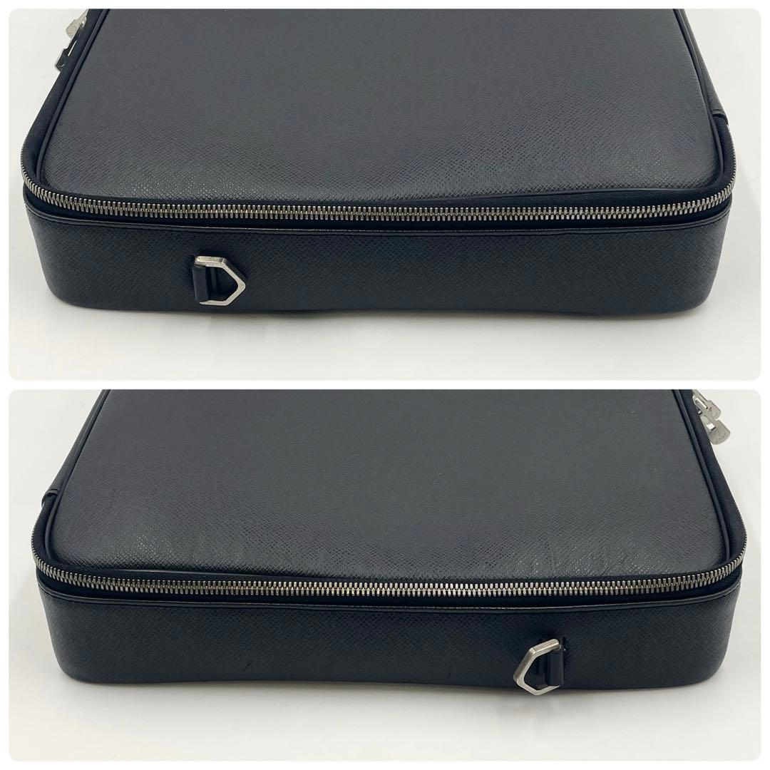 【極美品】ルイヴィトン タイガ ポルト オルディナトゥール オデッサ ブラック