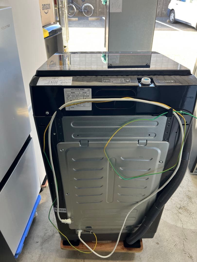 アイリスオーヤマ 洗濯機 6.0kg IAW-T605BL 2023年製　T