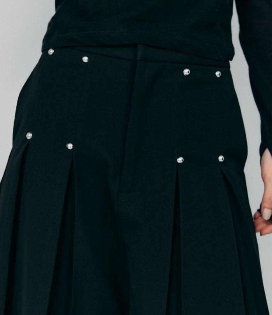 led.tokyo プリーツハーフパンツ