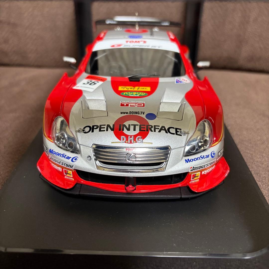 レクサス スーパーGT 2006 TOM`Sミニカー1/18