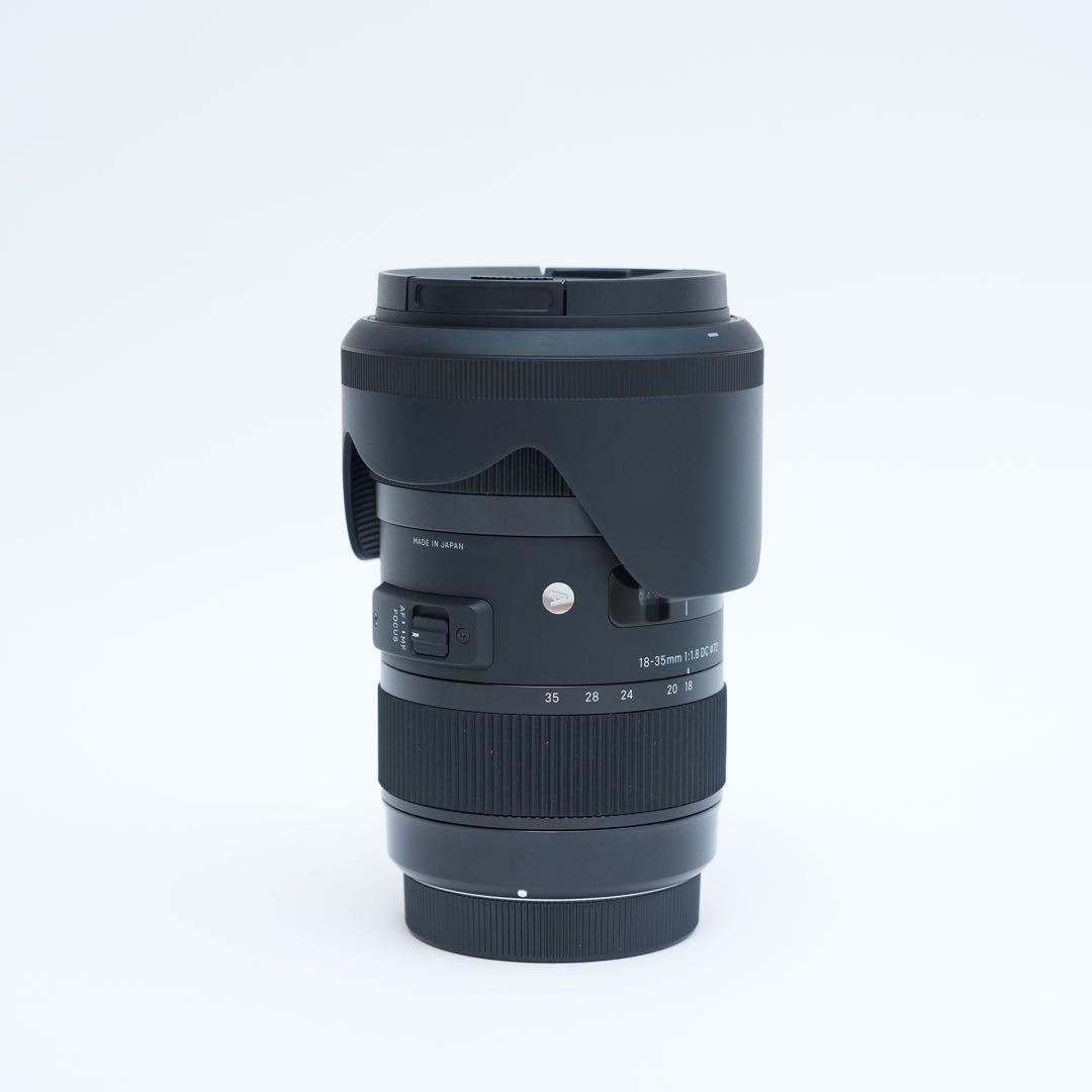 SIGMA 18-35mm F1.8 DC HSM Artレンズ