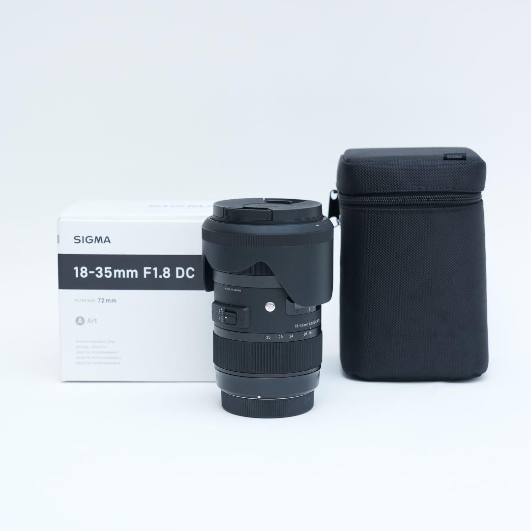 SIGMA 18-35mm F1.8 DC HSM Artレンズ