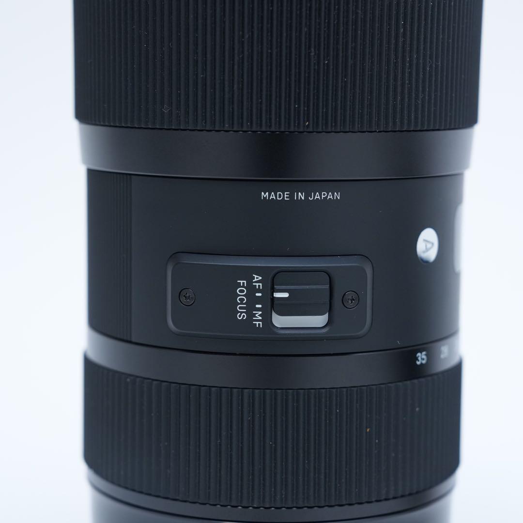 SIGMA 18-35mm F1.8 DC HSM Artレンズ