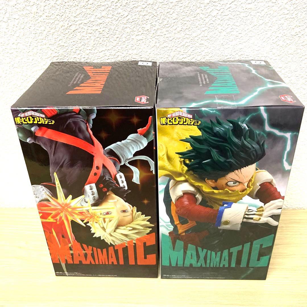 MAXIMATIC 爆豪勝己 & 緑谷出久 2体セット　新品未開封