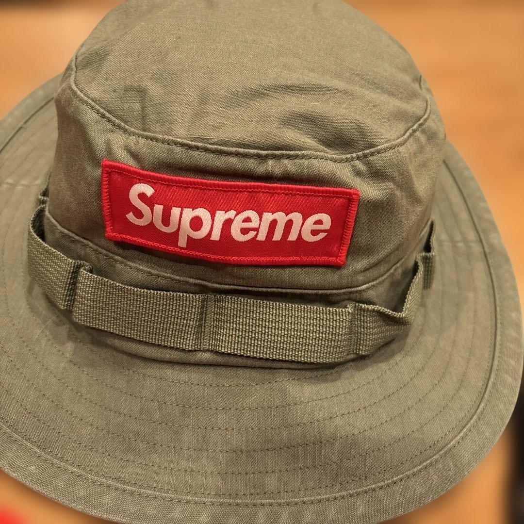 帽子 2024AW supreme Military Boonie Olive M/L