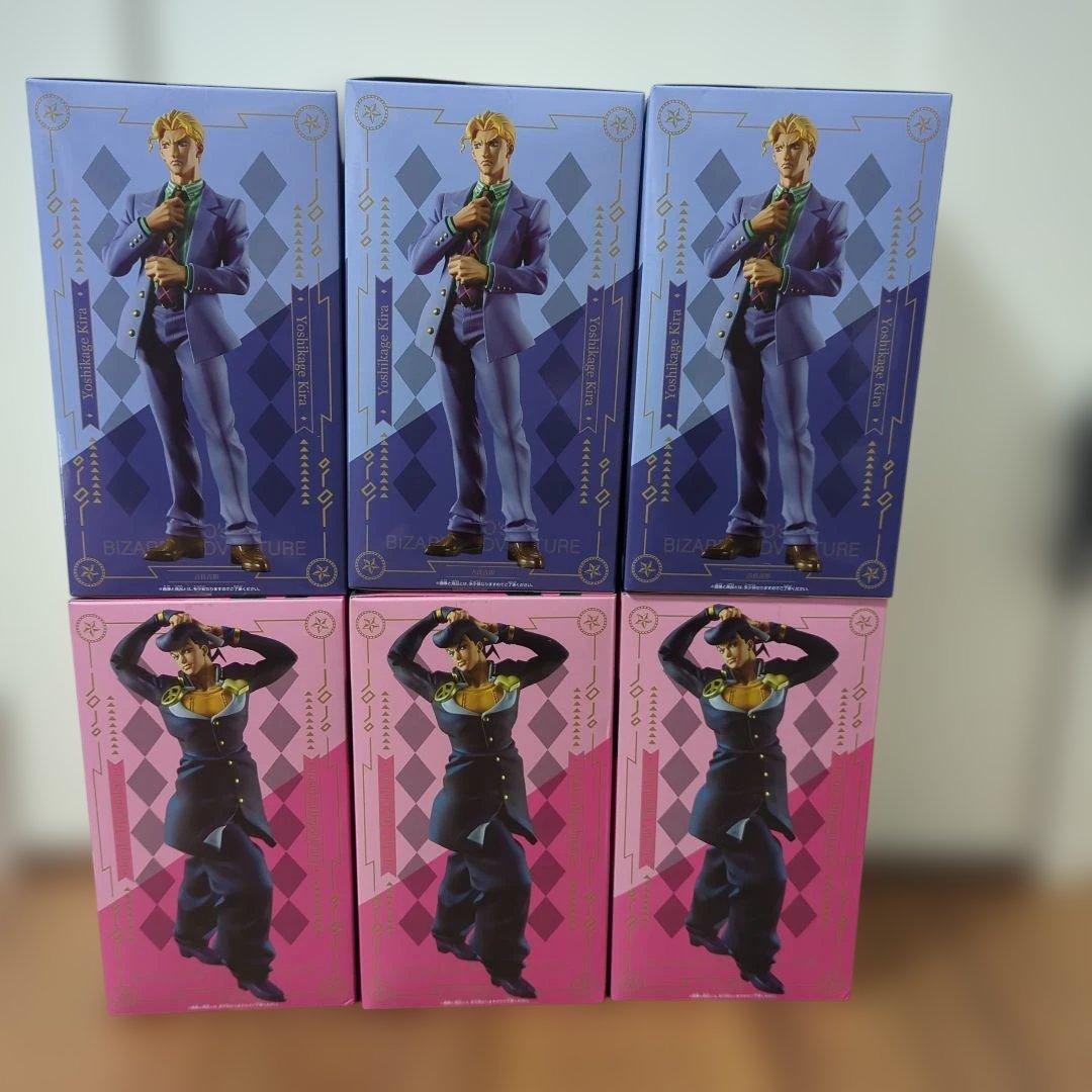 ジョジョの奇妙な冒険 ダイヤモンドは砕けない 東方仗助 吉良吉影 6体セット
