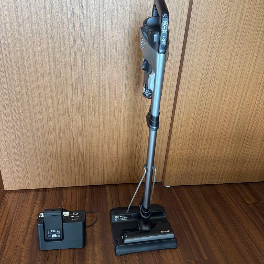 【ふりみご】SHARP スティッククリーナーEC-HR8-B