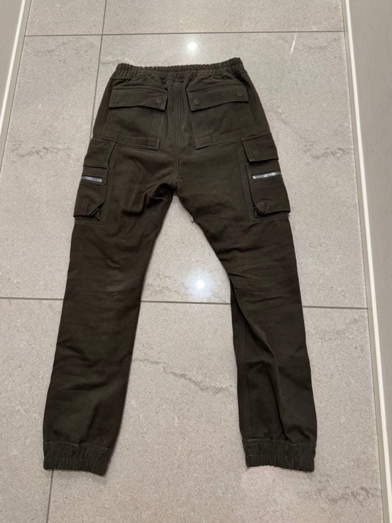 【人気】Rick Owens カーゴパンツ