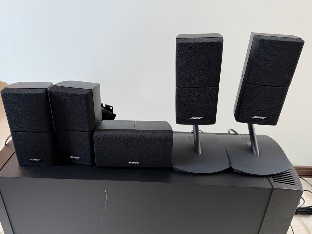 【ジャンク品】BOSE(ボーズ) 5.1chスピーカーシステムAM-10Ⅳ