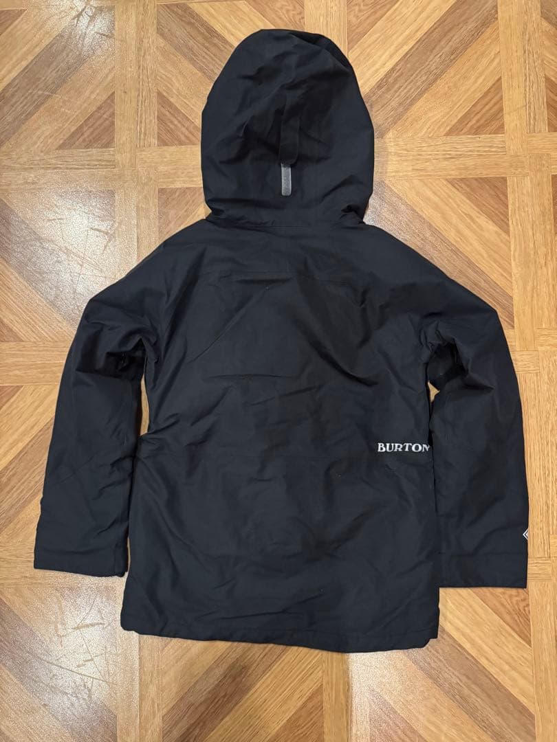 BURTON KIDS GORE-TEX キッズウェア 黒セットアップ Sサイズ