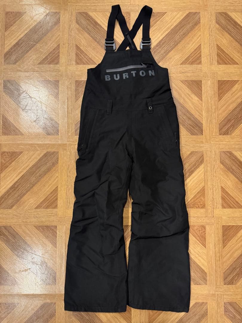 BURTON KIDS GORE-TEX キッズウェア 黒セットアップ Sサイズ