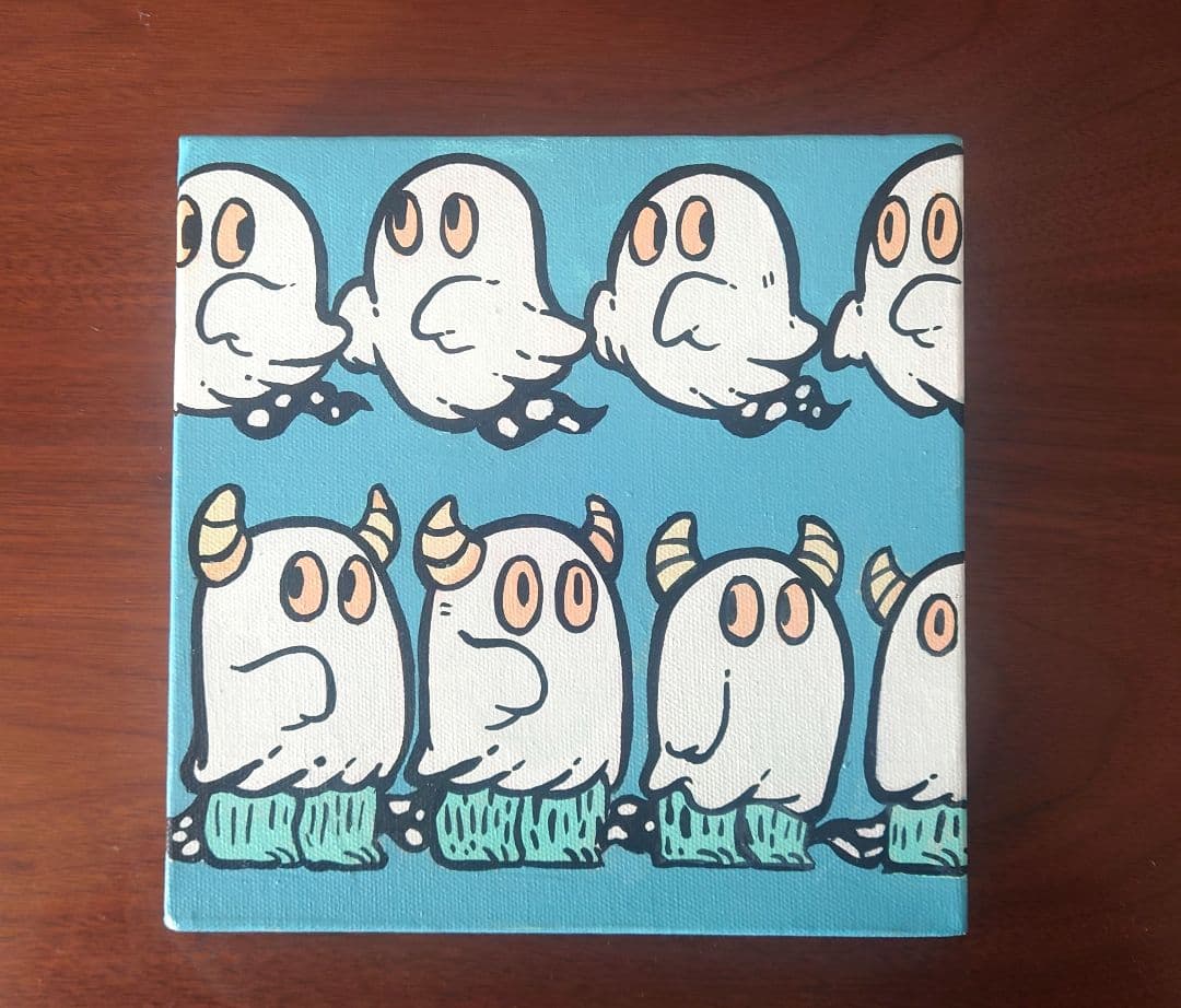 あらいきりこ氏　原画　にせおばけ