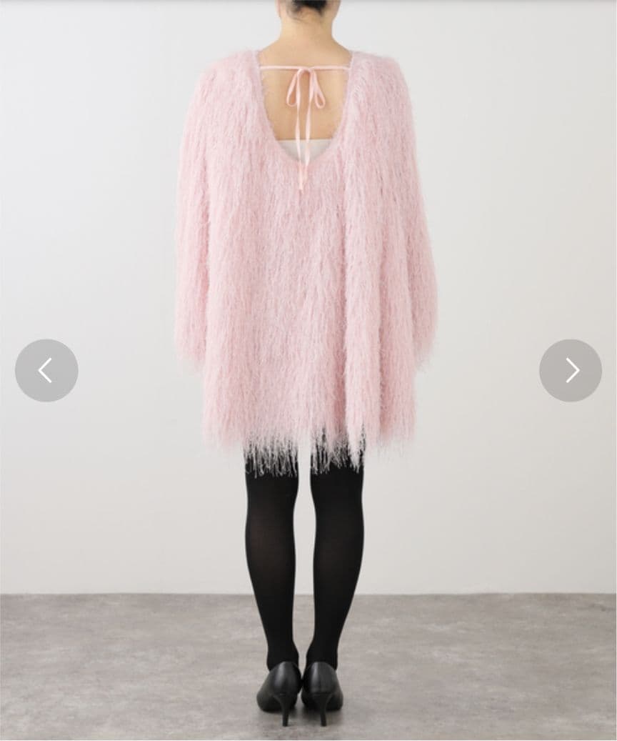 sisterjane☆シスタージェーン☆フリンジミニドレス☆chara着チャラ着