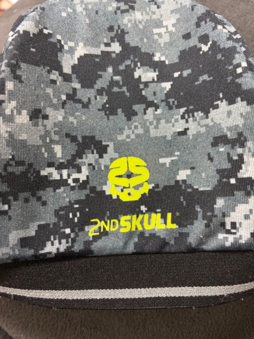 未使用セカンドスカルキャップカモ柄インナーキャップ サイズ TEEN/ADULT