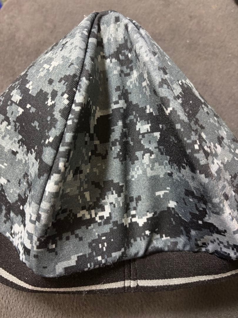 未使用セカンドスカルキャップカモ柄インナーキャップ サイズ TEEN/ADULT