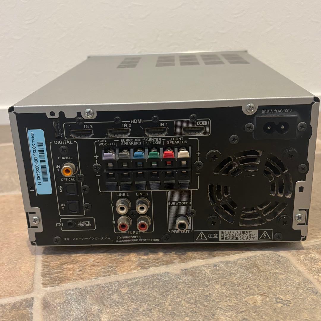 【美品】ONKYO SA-205HDX AVセンター AVアンプ説明書付き