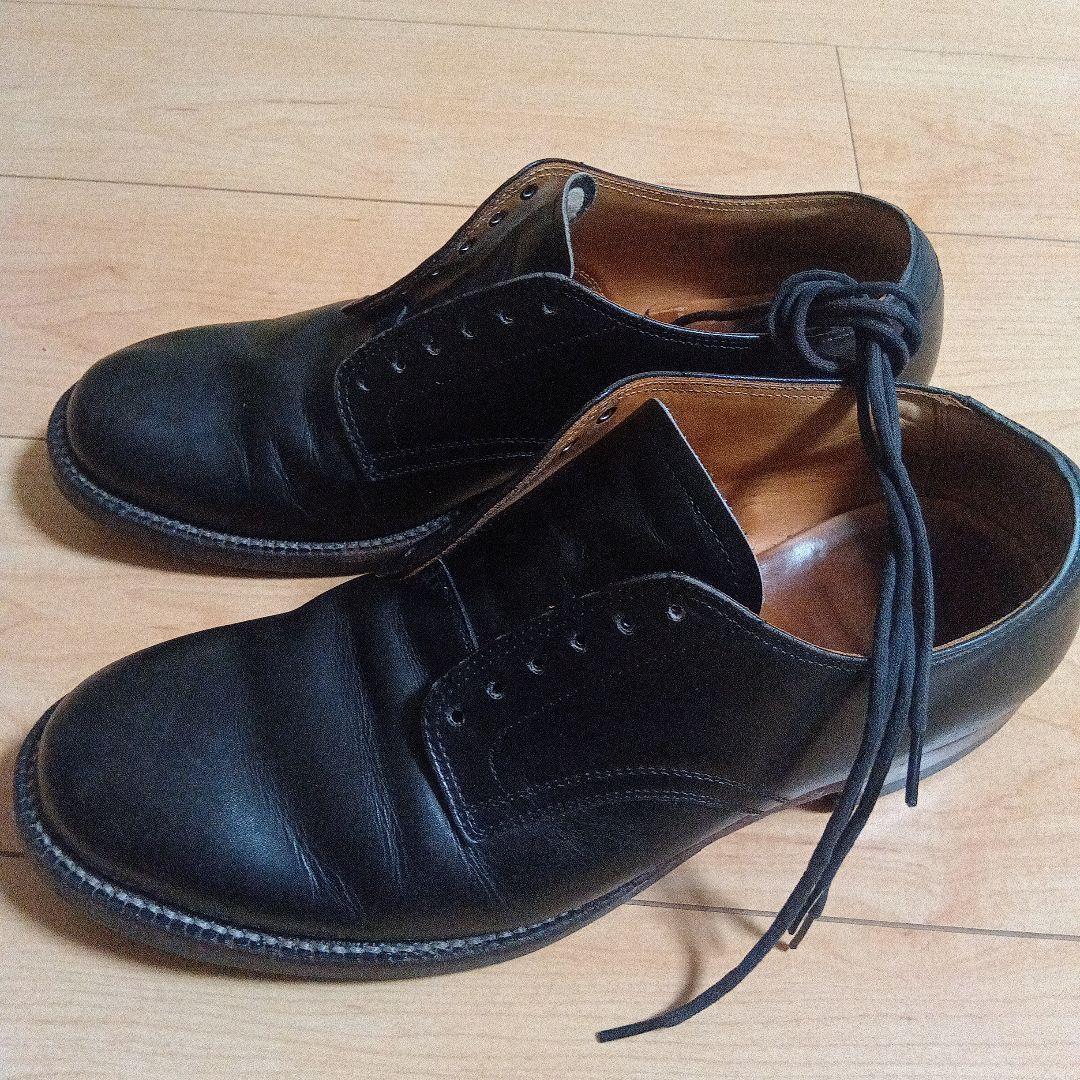 WJバズリクソンズ/ウィリアムギブソン ブラックサービスシューズ