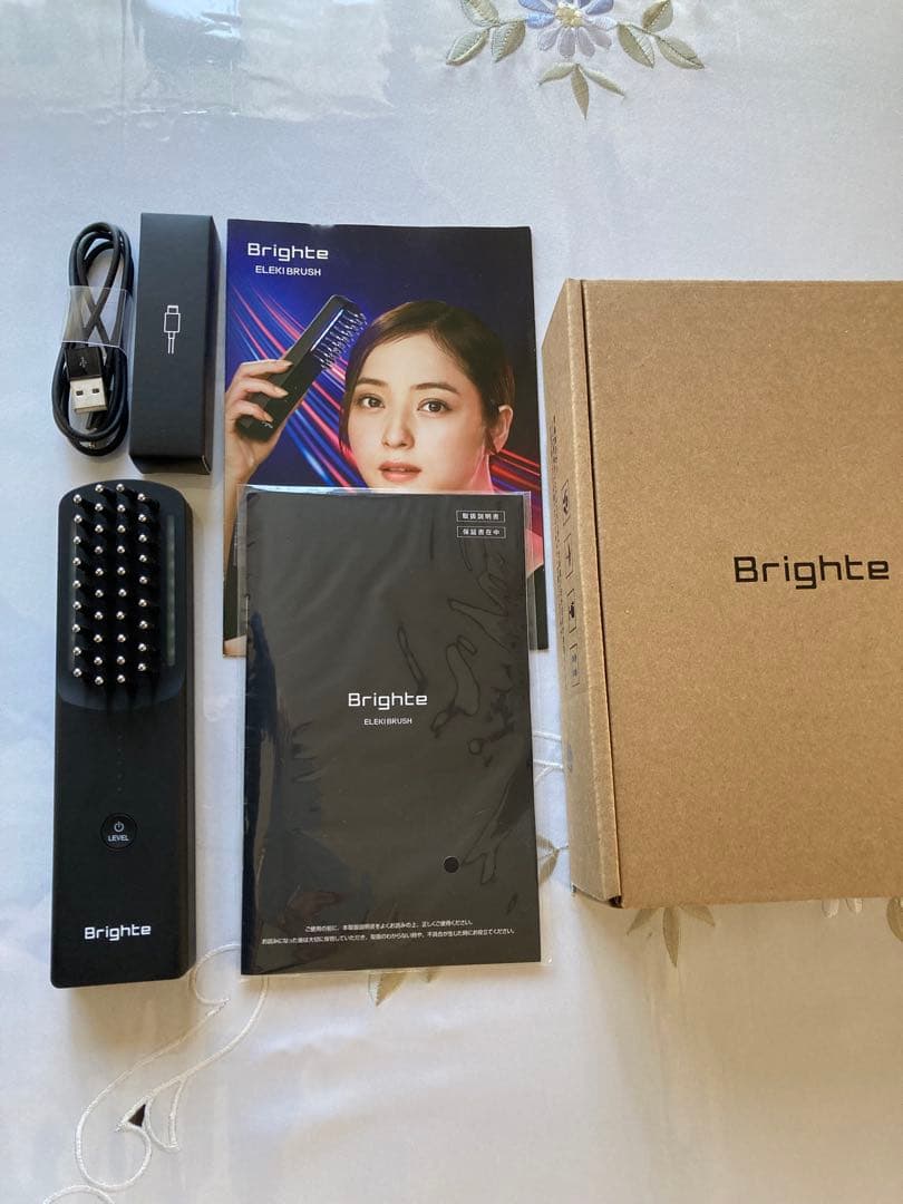 Brighte ブライトエレキブラシ ブラシ型美顔器ELEKI BRUSH