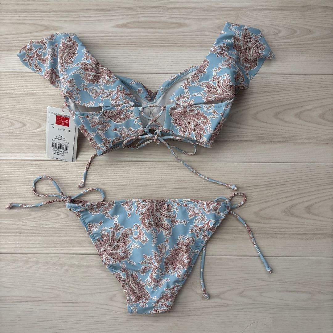 サンアイリゾート水着　三愛楽園ビキニ　フリル付き水着