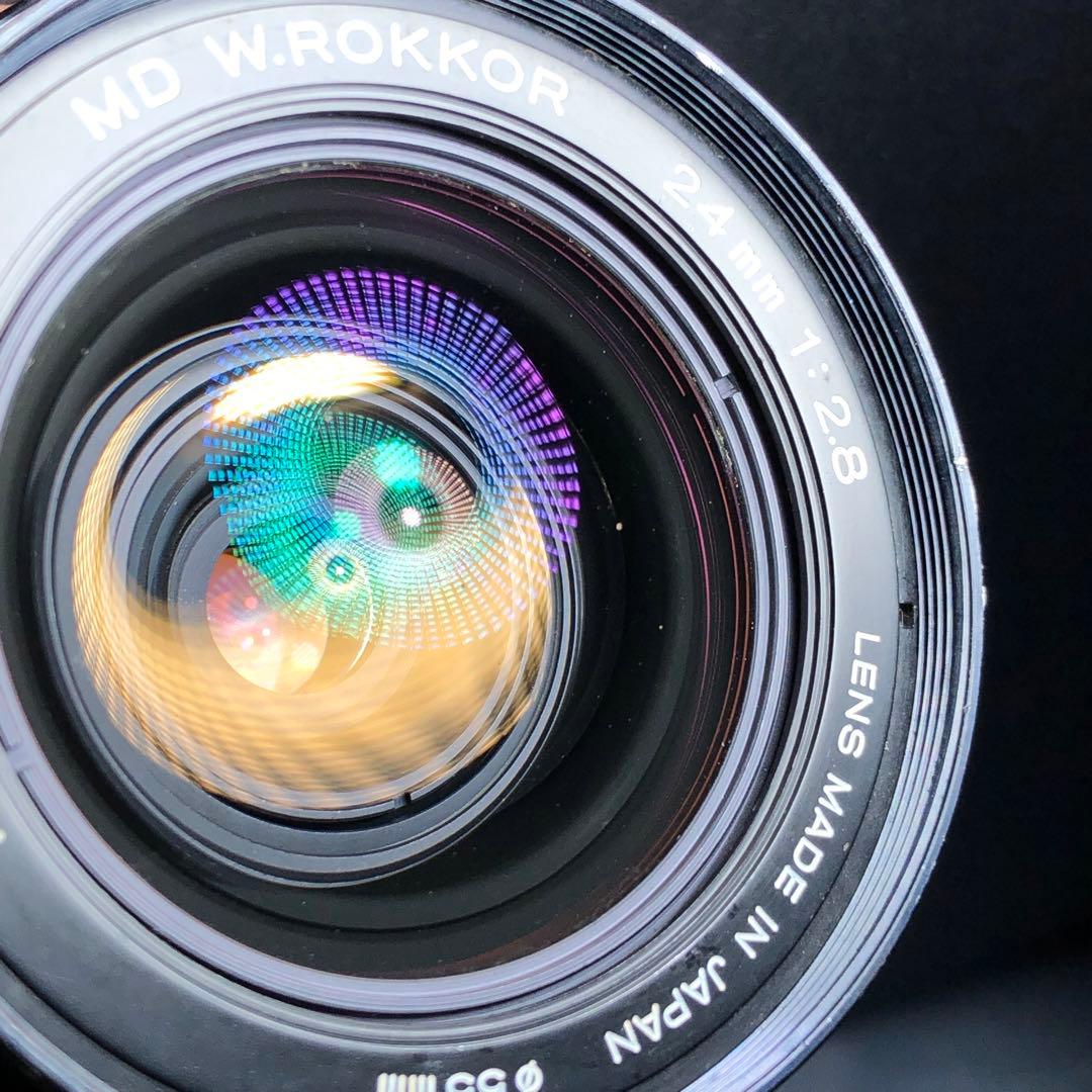 レンズ(単焦点) MINOLTA MD W.ROKKOR 24mm f2.8