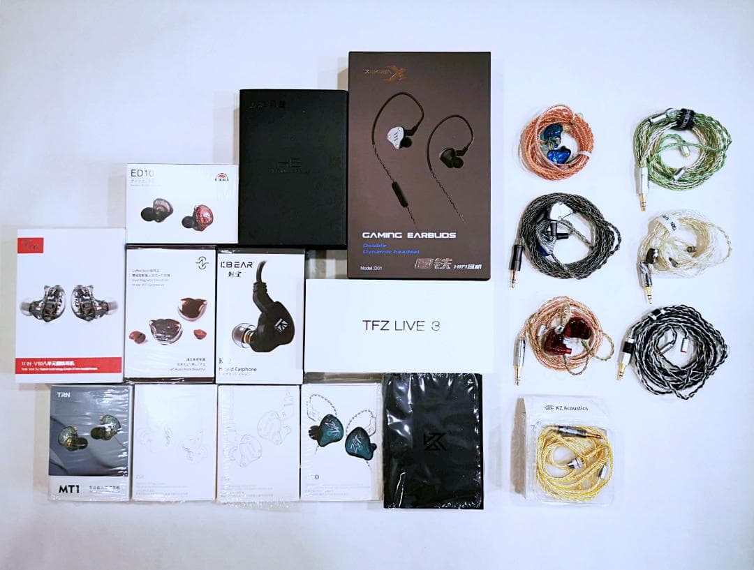 中華イヤホン、リケーブル、DAP 計20品 セット