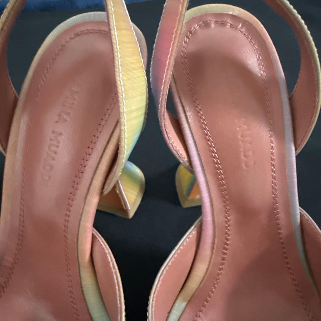 AMINA MUADDI35グラデーション ビジューミュール新品半額以下