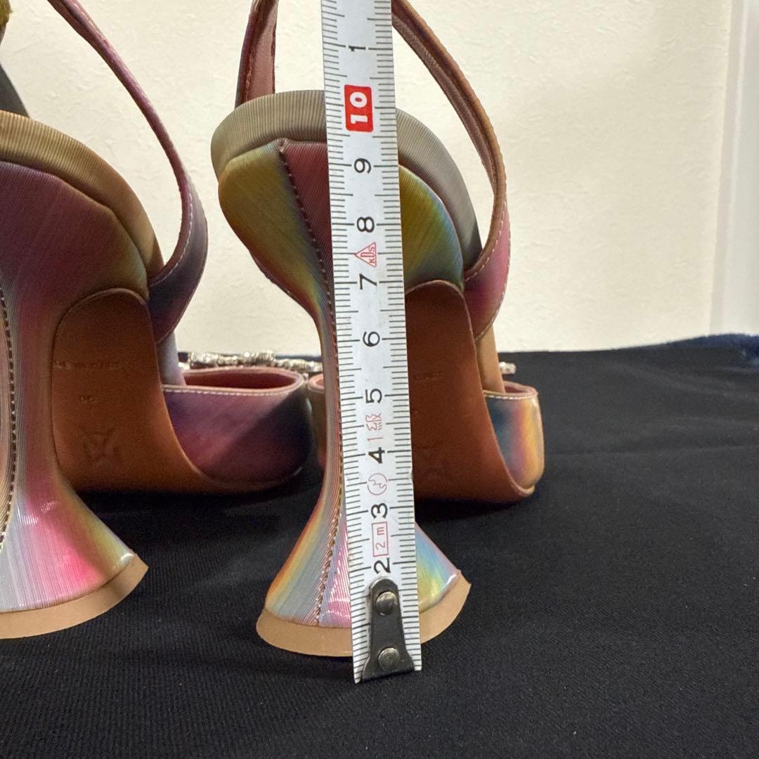 AMINA MUADDI35グラデーション ビジューミュール新品半額以下