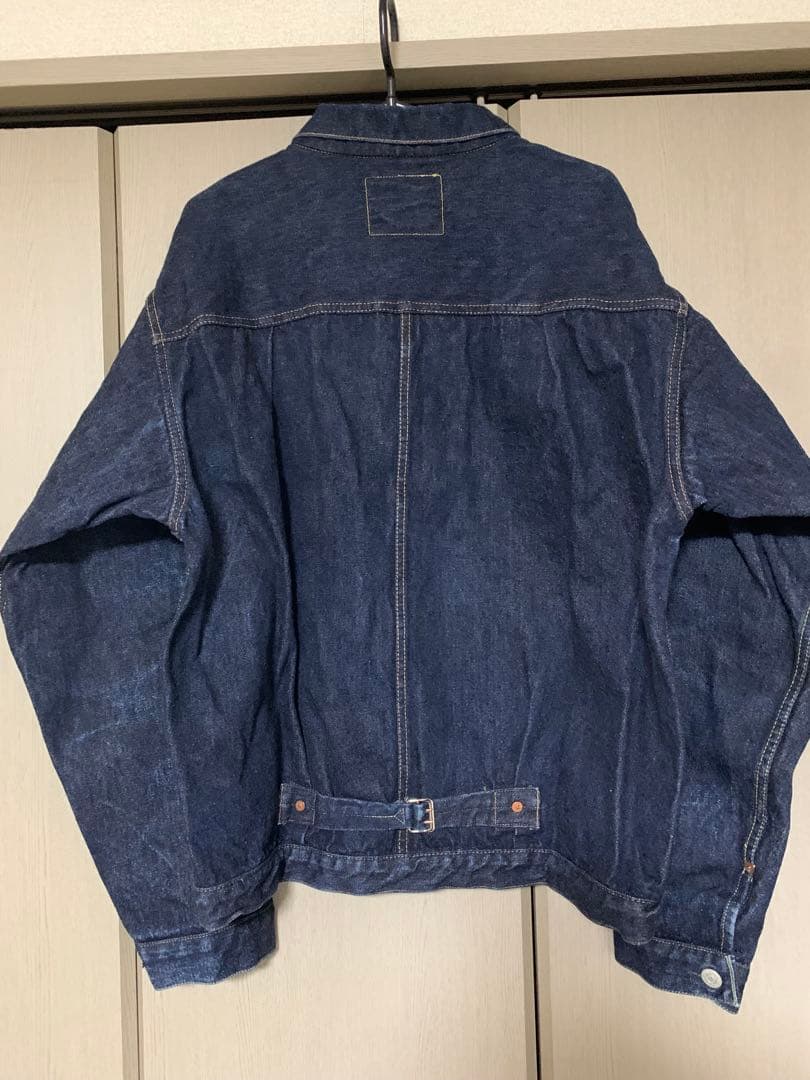 tcbジーンズ 30sデニムジャケット　48インチ　Tバック
