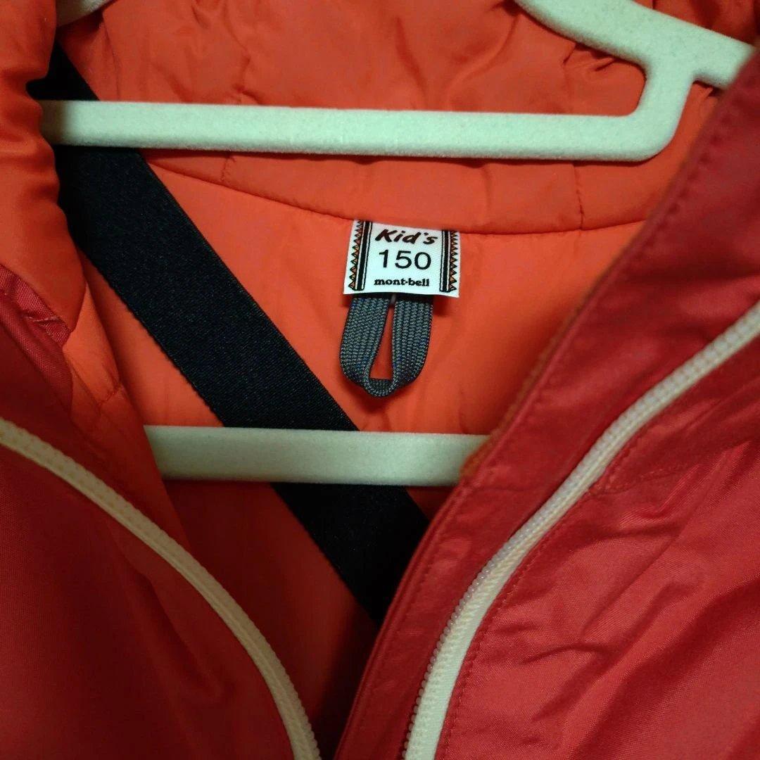 【美品♡】mont-bell 子ども用スキーウェア Kid's 150 赤
