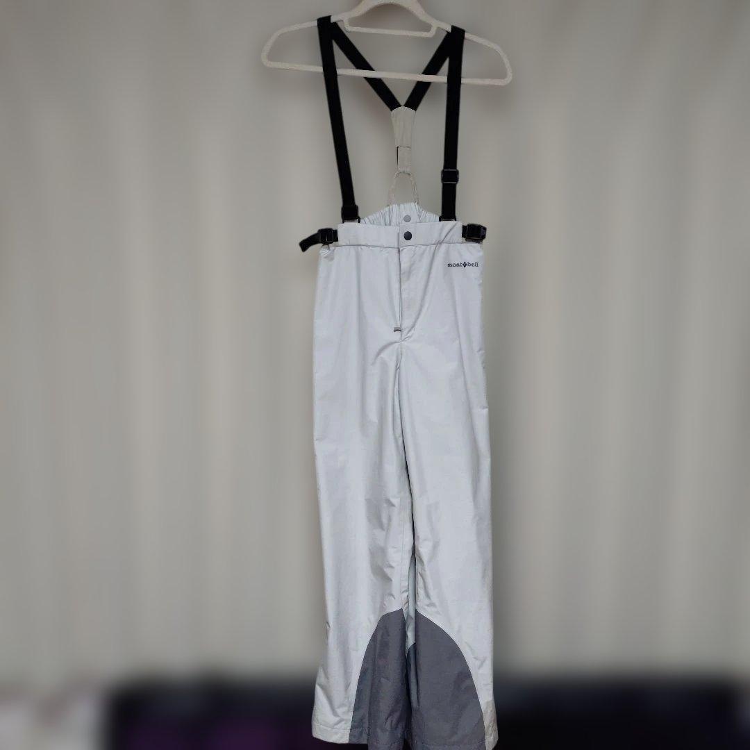 【美品♡】mont-bell 子ども用スキーウェア Kid's 150 赤