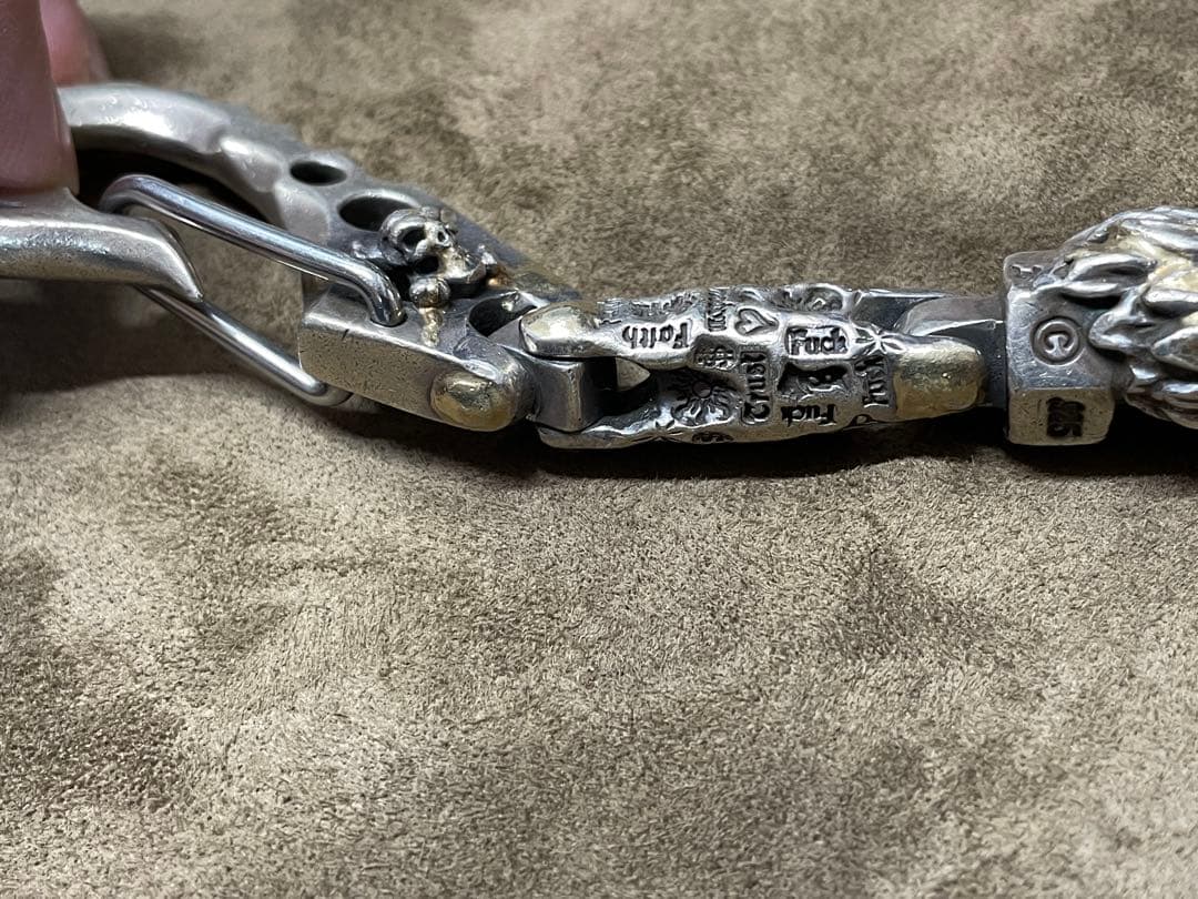 bill wall leather ビルウォールレザー　キーチェーン 18K