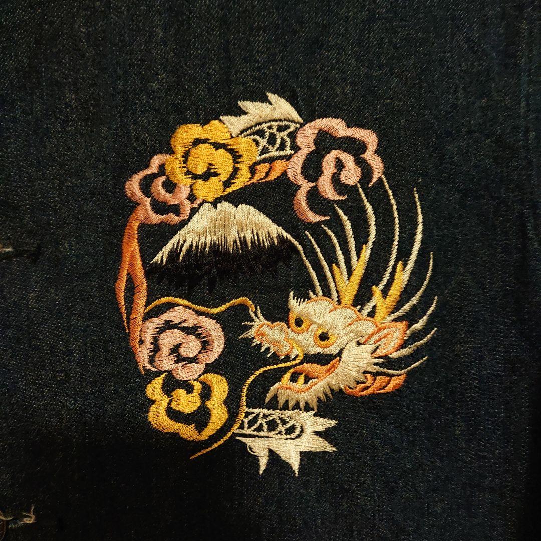 BEAMSBOY×TAILOR東洋スカ刺繍カバーオールデニムジャケット