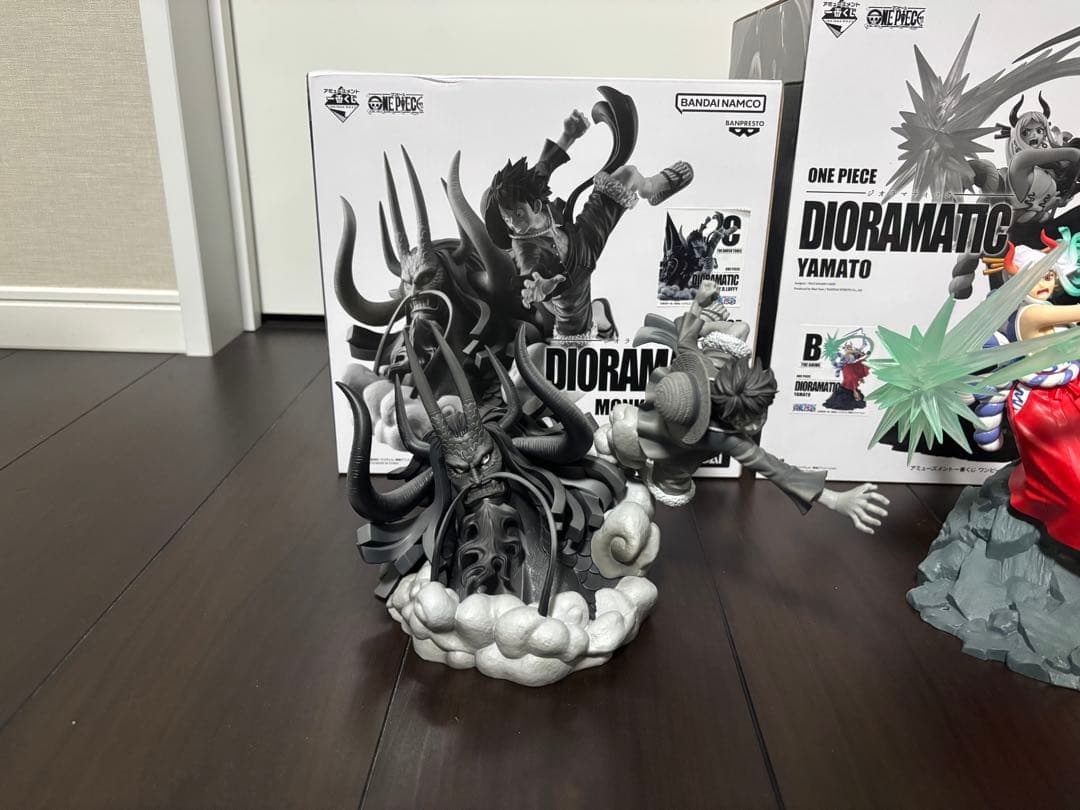 フィギュア　9点　まとめ売り　ワンピース、モンハン、ヒロアカ