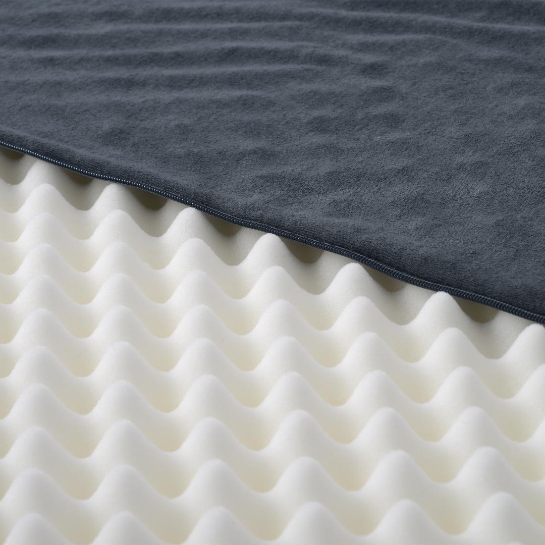 極厚10cmダブル 高反発マットレス 140×195 洗えるカバー 通気性