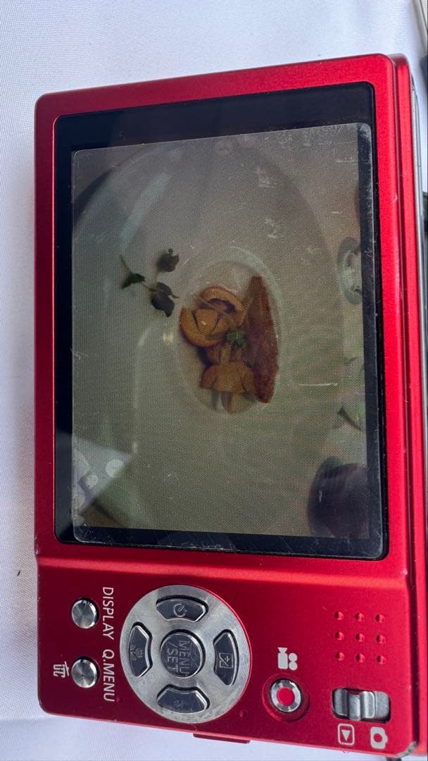 LUMIX コンパクトデジタルカメラ レッド