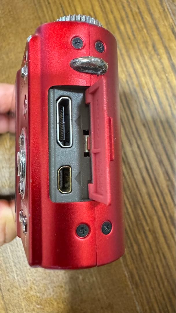 LUMIX コンパクトデジタルカメラ レッド