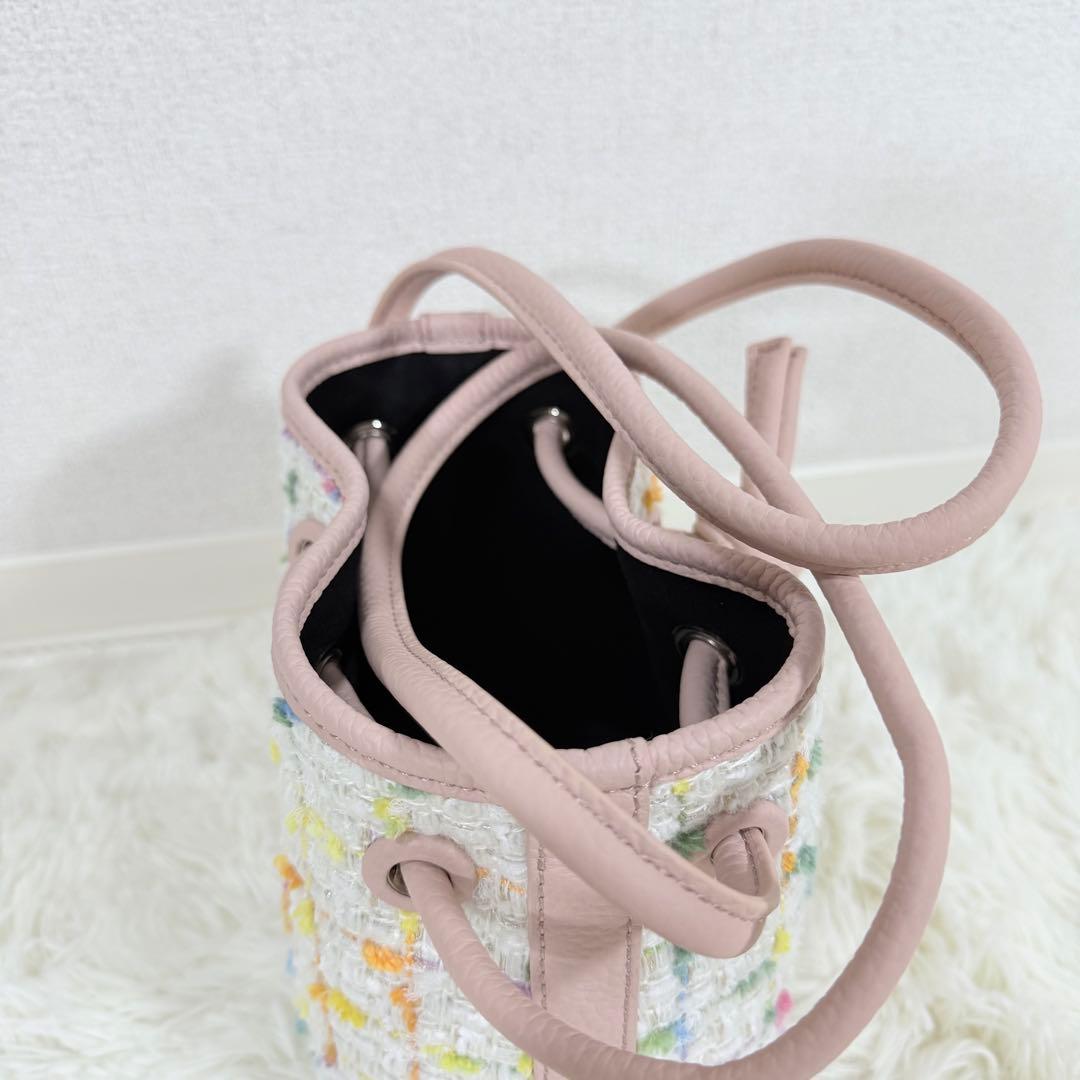 新品 VASIC BOND MINI MINI Tweed ショルダーバッグ