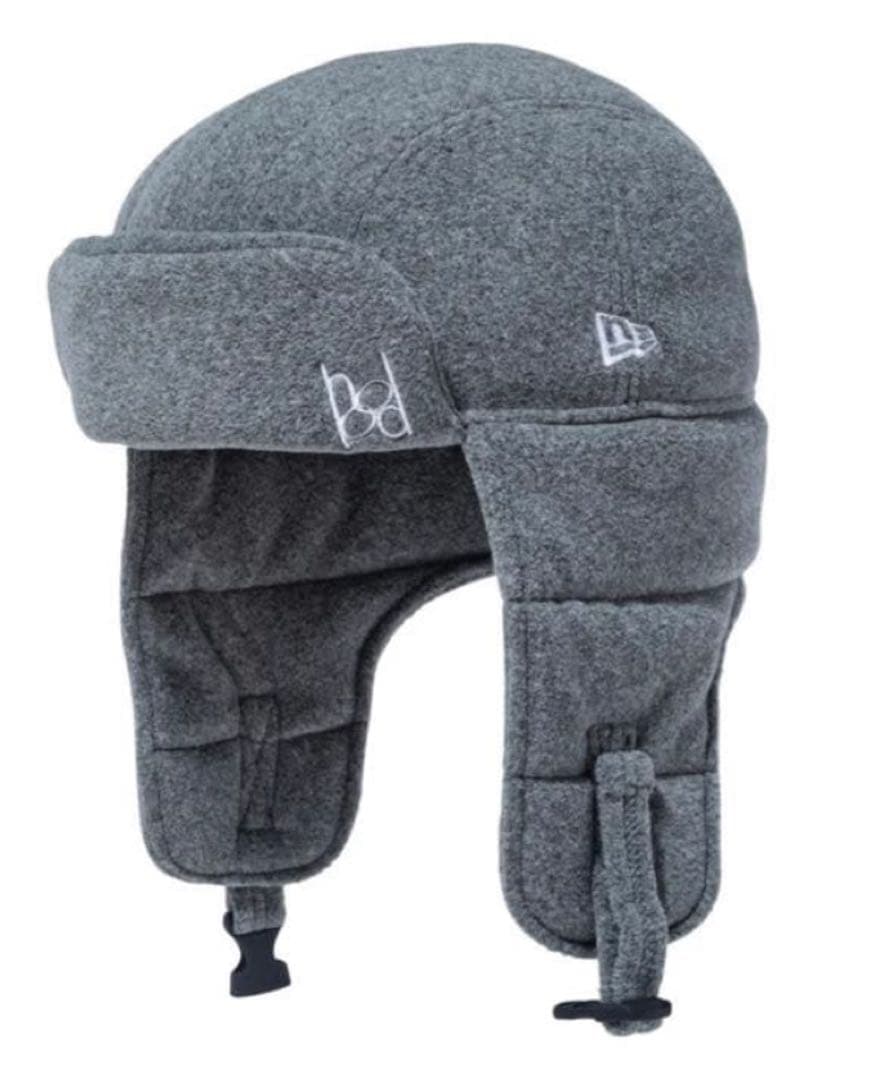 トラッパー hood モリハルナ ライトグレー ニューエラNewEra