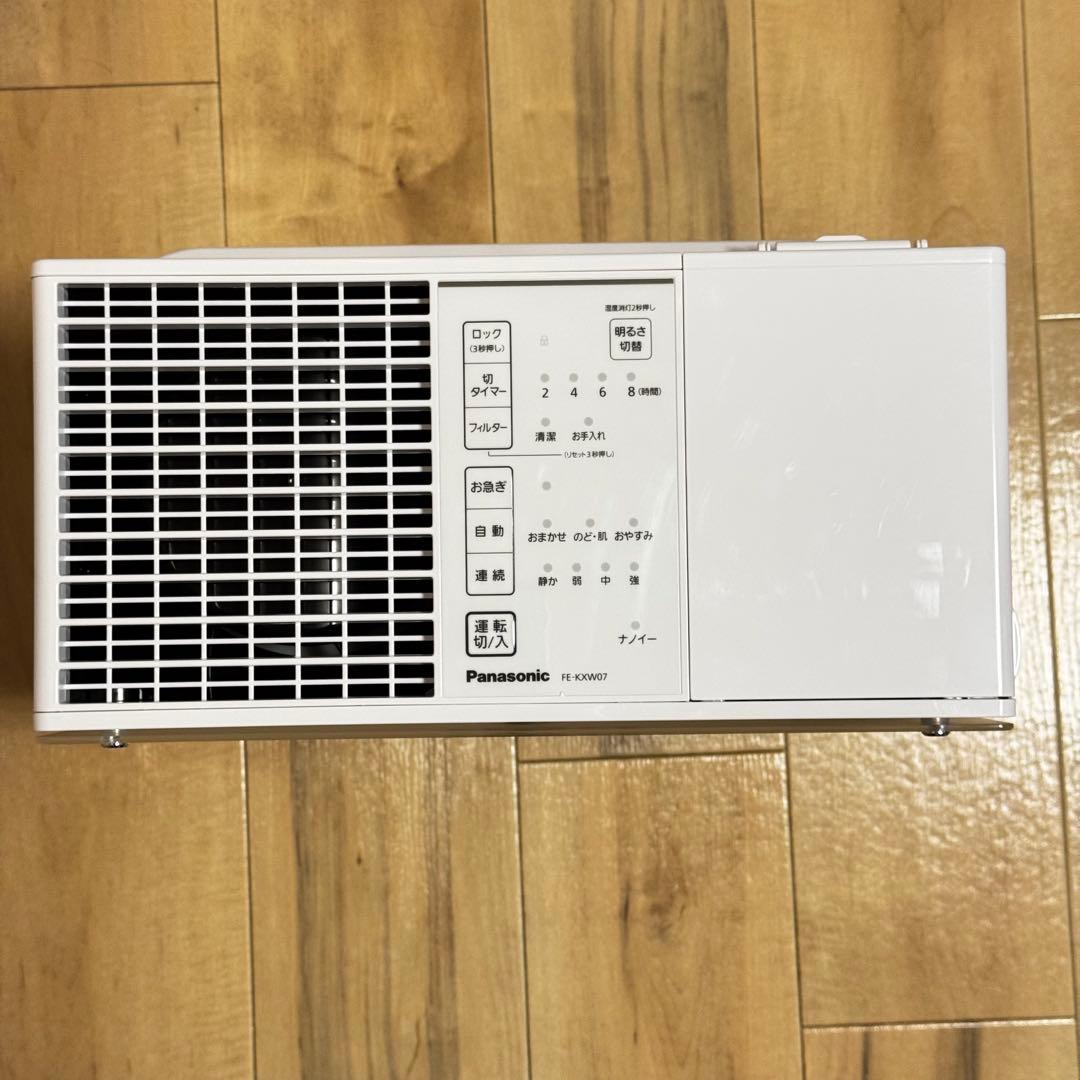 パナソニック　FE-KXW07 ミスティホワイト　加湿器