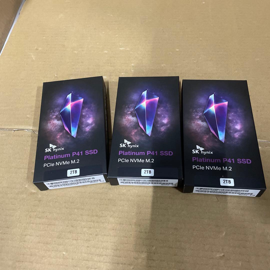 てんてんさん専用　エスケイハイニックスPlatinum P41 2TB 3点